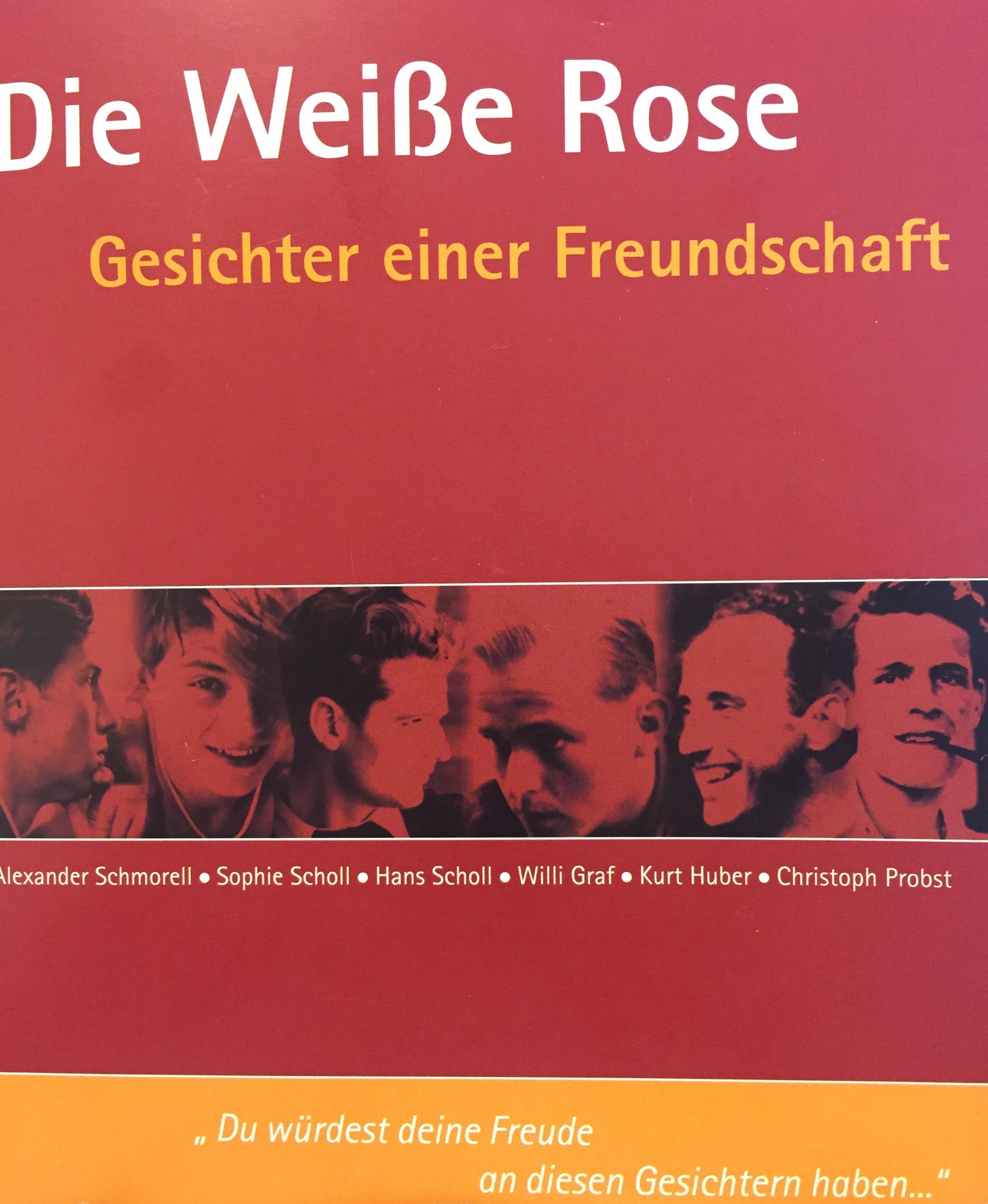 Katalog Ausstellung Wei&szlig;e Rose