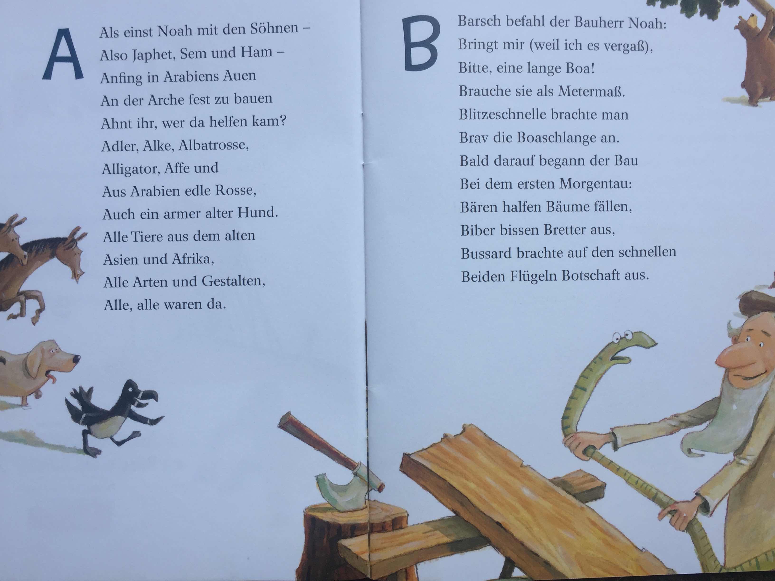 ABC Noah sticht in See, S. A und B - Maxi-Pixi Nr. 248